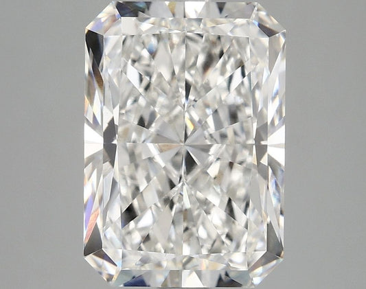 Lab-Grown Radiant Diamond - 4.03 Carats, F Color, VVS2 Clarity - Certified by IGI - Report Number: LG687569585