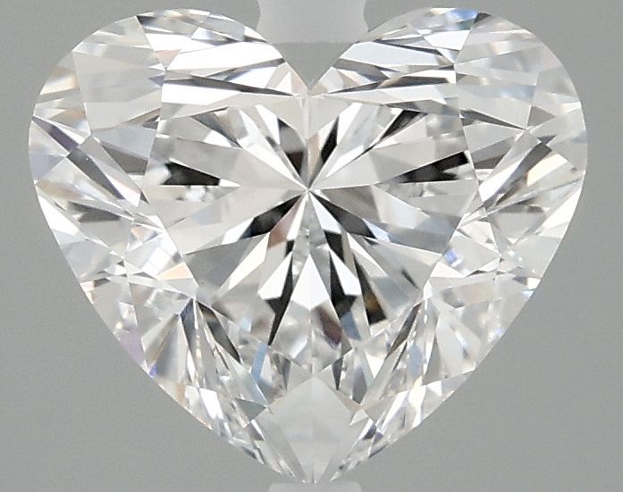 Lab-Grown Heart Diamond - 2.52 Carats, D Color, VVS2 Clarity - Certified by IGI - Report Number: LG694575309