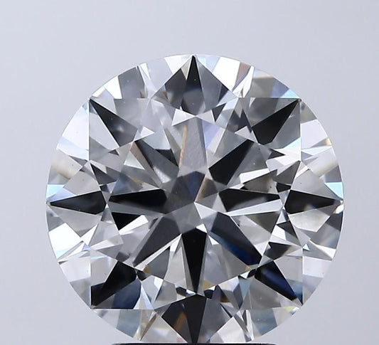 Lab-Grown Round Diamond - 4.01 Carats, E Color, VS1 Clarity - Certified by IGI - Report Number: LG715589286
