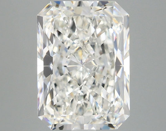 Lab-Grown Radiant Diamond - 4.03 Carats, F Color, VVS2 Clarity - Certified by IGI - Report Number: LG675501221