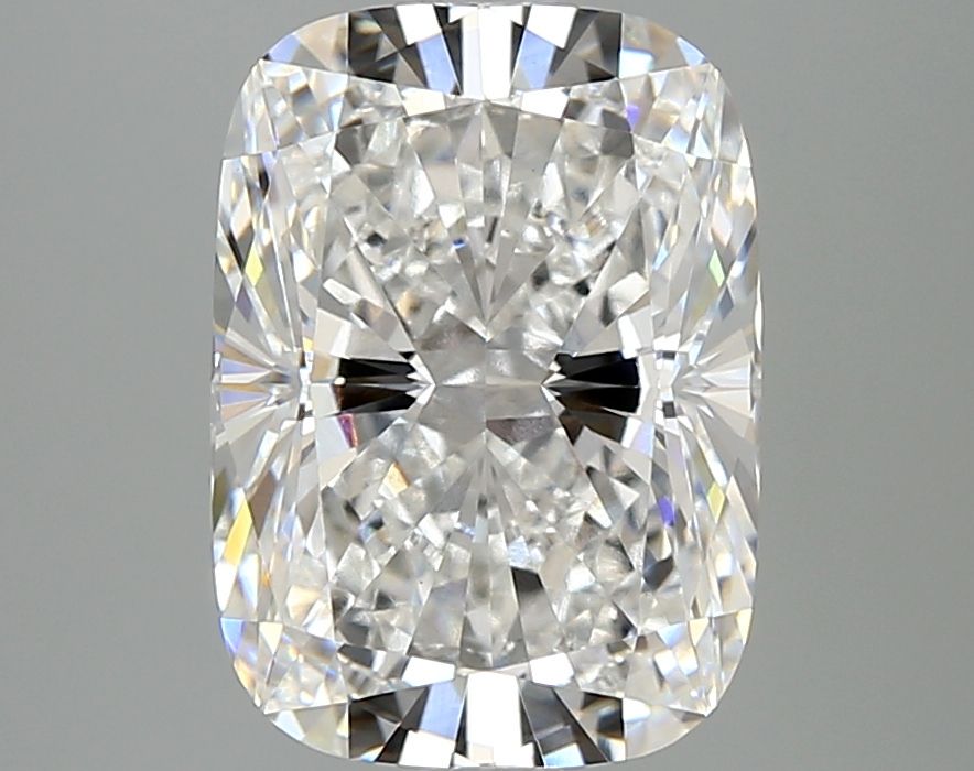 Lab-Grown Cushion Diamond - 4.1 Carats, F Color, VVS2 Clarity - Certified by IGI - Report Number: LG655458968