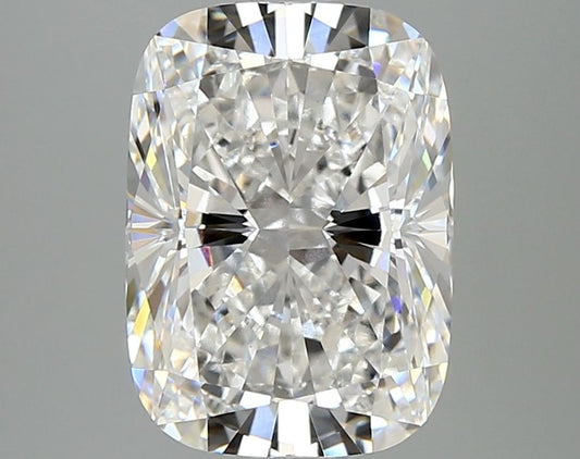 Lab-Grown Cushion Diamond - 4.1 Carats, F Color, VVS2 Clarity - Certified by IGI - Report Number: LG655458968