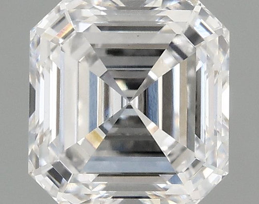 Lab-Grown Asscher Diamond - 1.02 Carats, E Color, VS1 Clarity - Certified by IGI - Report Number: LG689592210