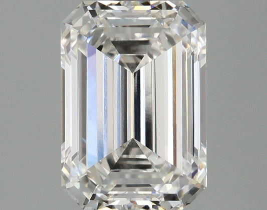 Lab-Grown Emerald Diamond - 2.58 Carats, F Color, VVS2 Clarity - Certified by IGI - Report Number: LG679515297