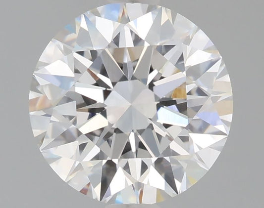 Lab-Grown Round Diamond - 2.05 Carats, F Color, VVS2 Clarity - Certified by IGI - Report Number: LG687534005