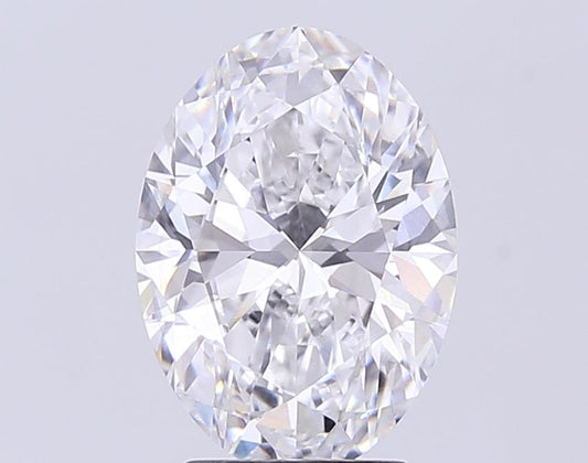 Lab-Grown Oval Diamond - 3.52 Carats, E Color, VS1 Clarity - Certified by IGI - Report Number: LG718507584