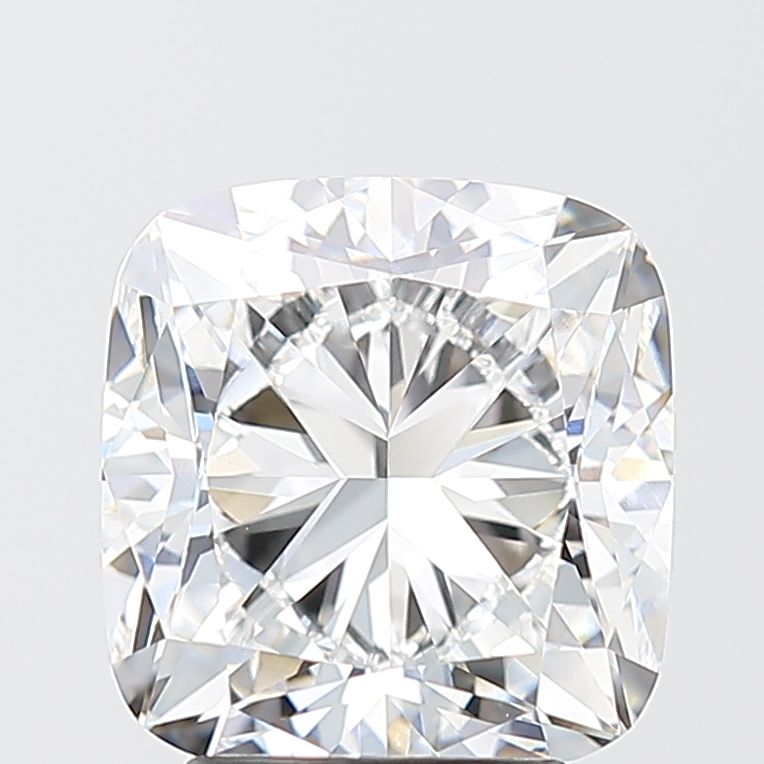 Lab-Grown Cushion Diamond - 4.03 Carats, F Color, VVS2 Clarity - Certified by IGI - Report Number: LG668416642