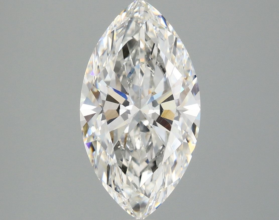 Lab-Grown Marquise Diamond - 2.52 Carats, F Color, VVS2 Clarity - Certified by IGI - Report Number: LG668443094