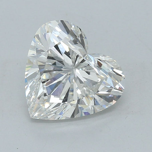 Lab-Grown Heart Diamond - 5.02 Carats, F Color, VS2 Clarity - Certified by IGI - Report Number: LG674518677