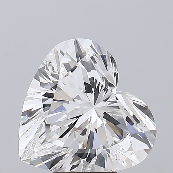 Lab-Grown Heart Diamond - 5.21 Carats, F Color, VVS2 Clarity - Certified by IGI - Report Number: LG694576114