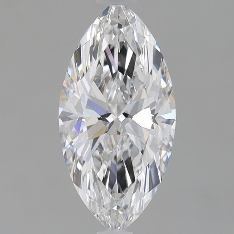 Lab-Grown Marquise Diamond - 1.0 Carats, E Color, VS2 Clarity - Certified by IGI - Report Number: LG638416211