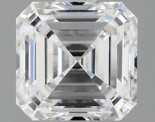 Lab-Grown Asscher Diamond - 1.02 Carats, D Color, VS1 Clarity - Certified by IGI - Report Number: LG691578514