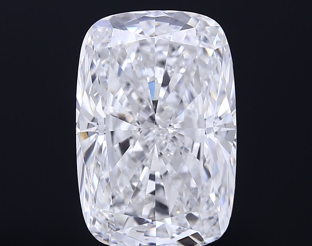 Lab-Grown Cushion Diamond - 7.01 Carats, E Color, VVS2 Clarity - Certified by IGI - Report Number: LG670463840