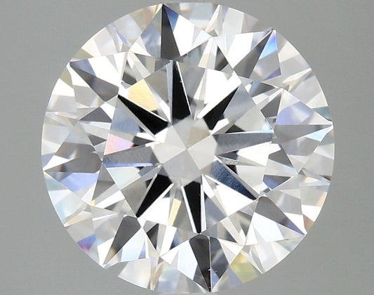 Lab-Grown Round Diamond - 4.01 Carats, E Color, VVS2 Clarity - Certified by IGI - Report Number: LG694595296