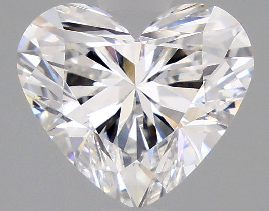 Lab-Grown Heart Diamond - 1.97 Carats, F Color, VS1 Clarity - Certified by IGI - Report Number: LG645491283