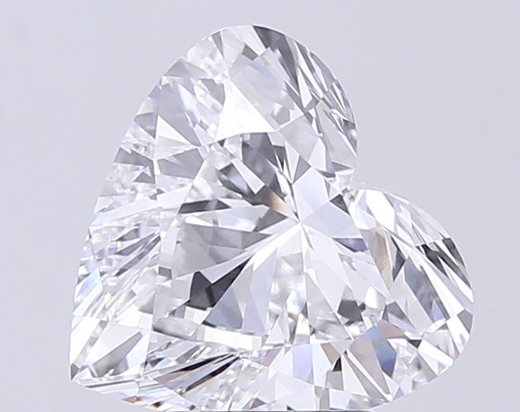 Lab-Grown Heart Diamond - 4.01 Carats, E Color, VVS2 Clarity - Certified by IGI - Report Number: LG710515988