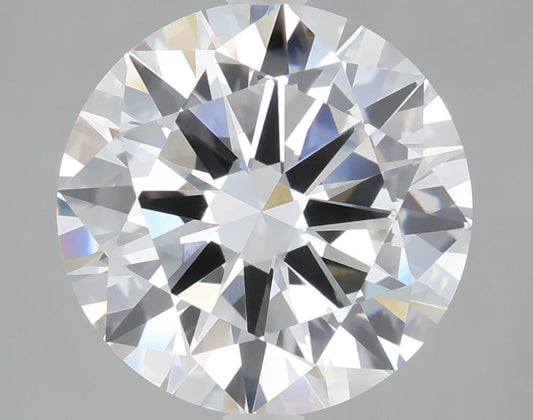 Lab-Grown Round Diamond - 4.01 Carats, E Color, VVS2 Clarity - Certified by IGI - Report Number: LG710507492