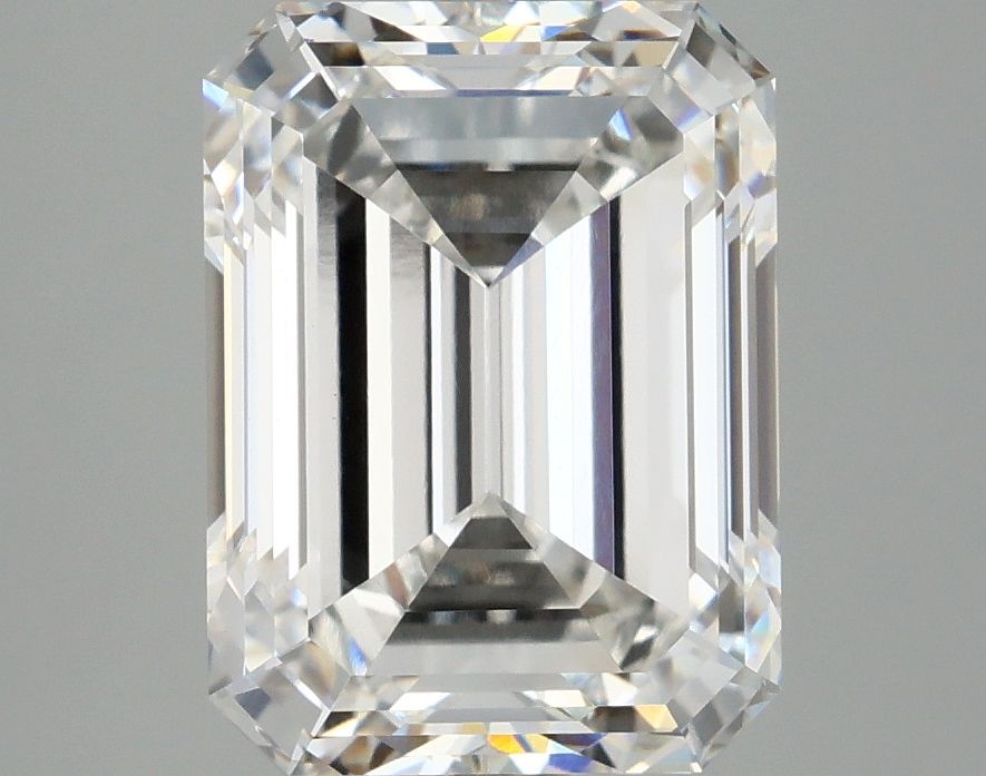 Lab-Grown Emerald Diamond - 4.05 Carats, F Color, VVS2 Clarity - Certified by IGI - Report Number: LG669473188