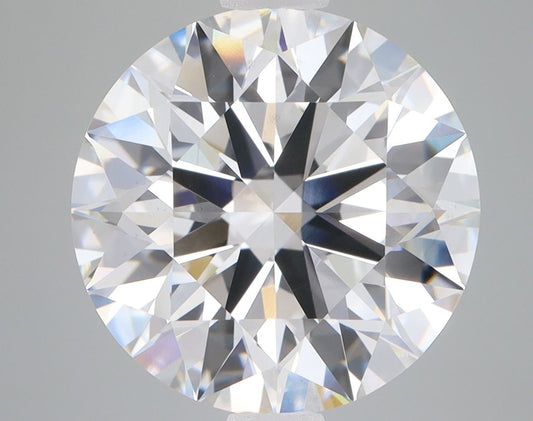 Lab-Grown Round Diamond - 8.28 Carats, E Color, VS2 Clarity - Certified by GIA - Report Number: 2476948115