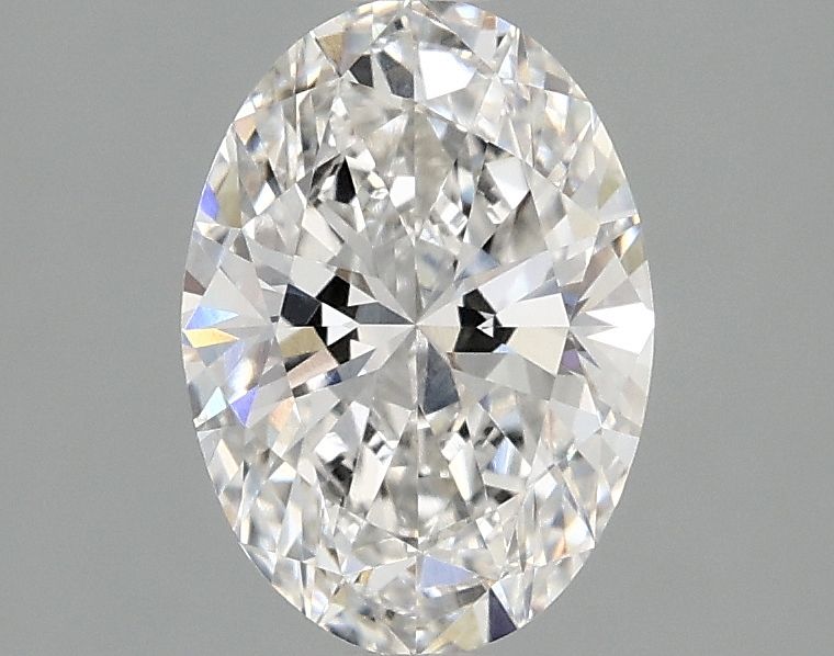 Lab-Grown Oval Diamond - 1.46 Carats, F Color, VVS2 Clarity - Certified by IGI - Report Number: LG691542029