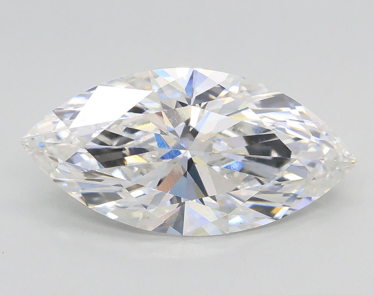 Lab-Grown Marquise Diamond - 3.53 Carats, E Color, VS2 Clarity - Certified by IGI - Report Number: LG681507152