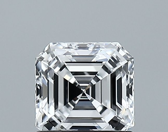 Lab-Grown Asscher Diamond - 1.04 Carats, D Color, VVS2 Clarity - Certified by GIA - Report Number: 7516162889