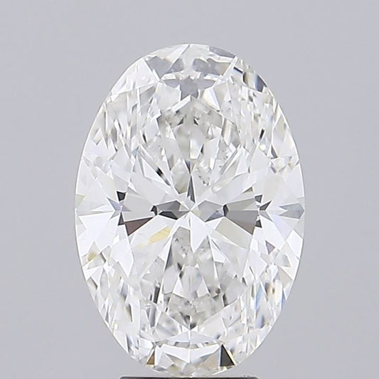 Lab-Grown Oval Diamond - 4.54 Carats, F Color, VS1 Clarity - Certified by IGI - Report Number: LG712531856