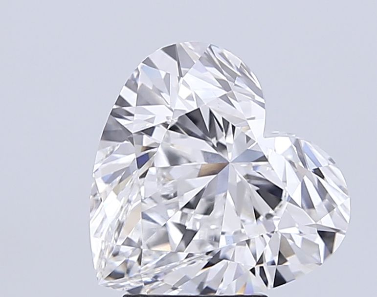 Lab-Grown Heart Diamond - 4.51 Carats, E Color, VS1 Clarity - Certified by IGI - Report Number: LG674532640