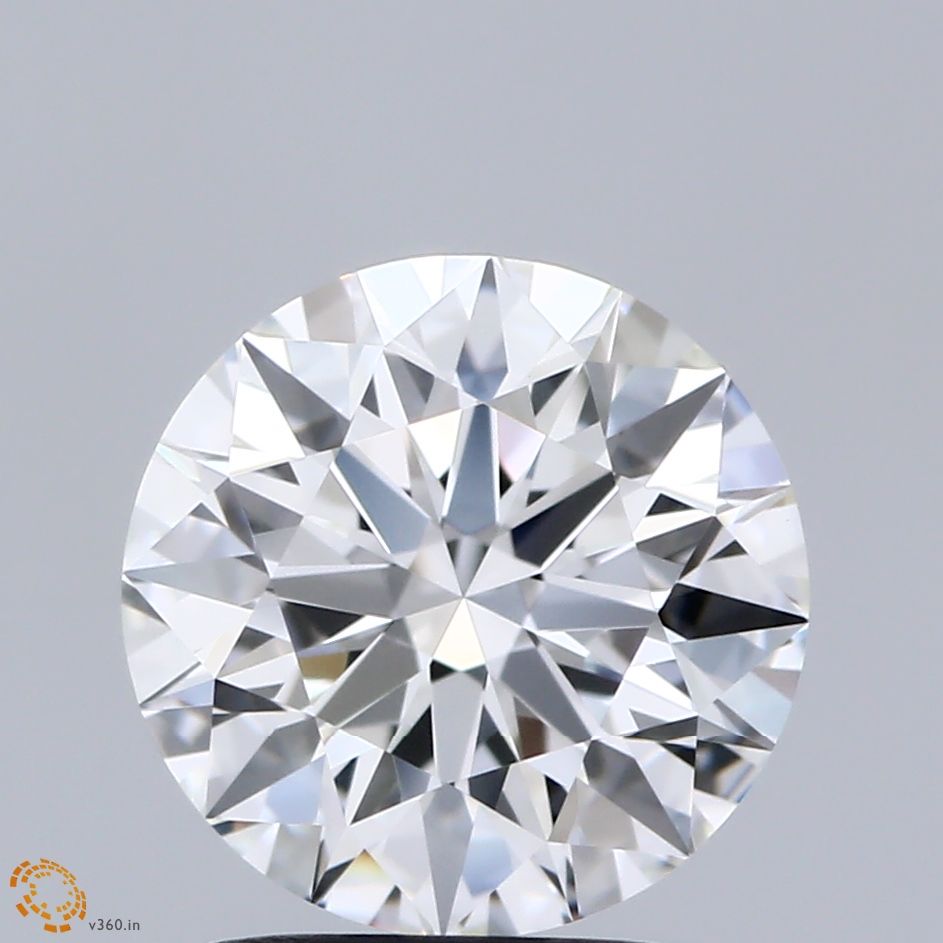 Lab-Grown Round Diamond - 2.05 Carats, F Color, VVS2 Clarity - Certified by IGI - Report Number: LG678525630