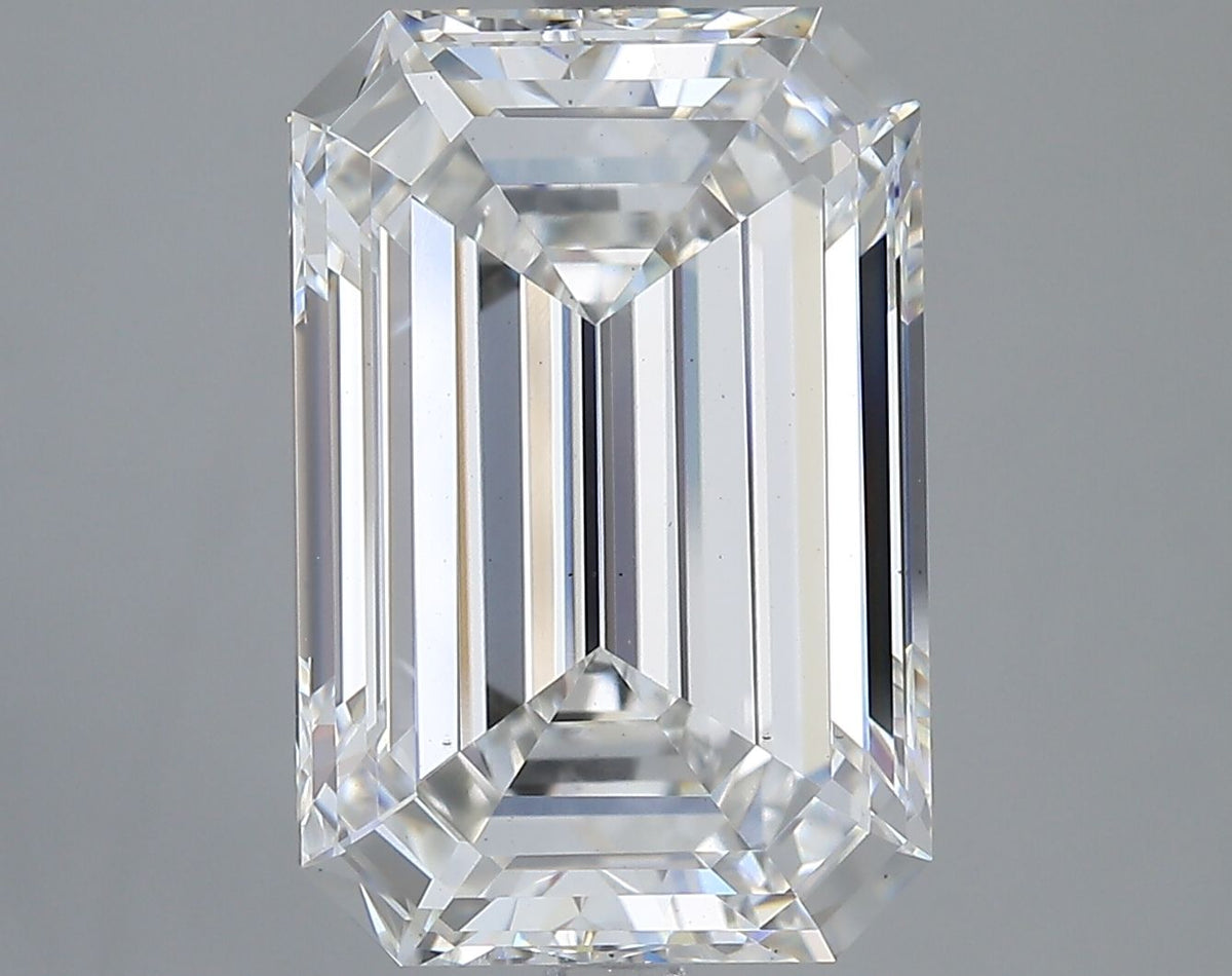 Lab-Grown Emerald Diamond - 6.1 Carats, F Color, VS2 Clarity - Certified by IGI - Report Number: LG675561356