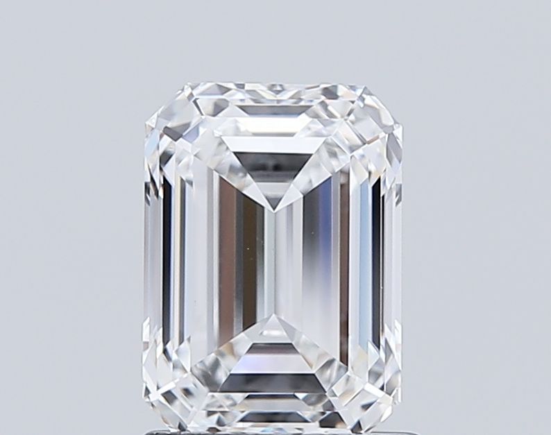 Lab-Grown Emerald Diamond - 1.47 Carats, E Color, VVS2 Clarity - Certified by IGI - Report Number: LG690509599