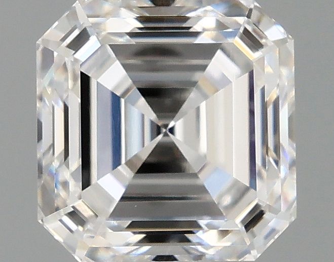 Lab-Grown Asscher Diamond - 1.08 Carats, E Color, VS1 Clarity - Certified by IGI - Report Number: LG680573007