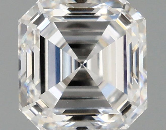 Lab-Grown Asscher Diamond - 1.08 Carats, E Color, VS1 Clarity - Certified by IGI - Report Number: LG680573007