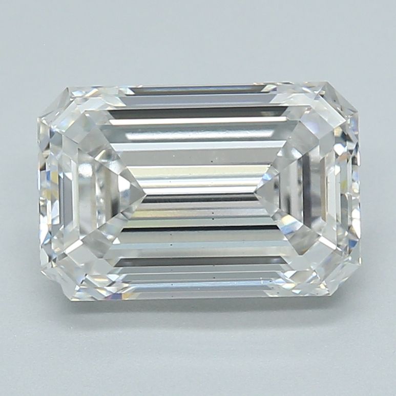 Lab-Grown Emerald Diamond - 2.59 Carats, F Color, VS2 Clarity - Certified by IGI - Report Number: LG702551897
