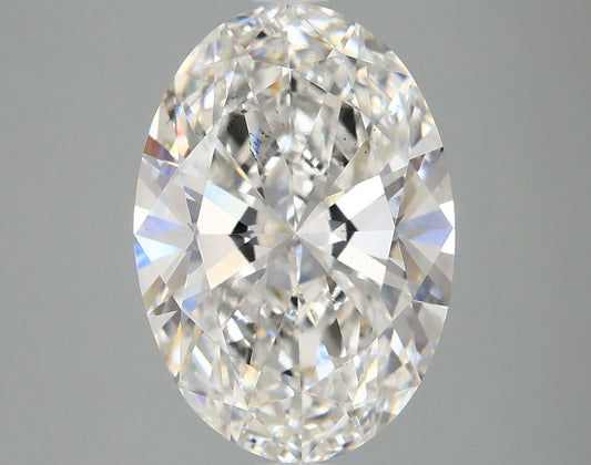 Lab-Grown Oval Diamond - 5.04 Carats, F Color, VS2 Clarity - Certified by IGI - Report Number: LG662447656