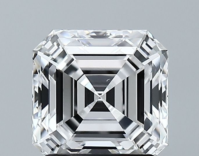 Lab-Grown Asscher Diamond - 1.91 Carats, E Color, VVS1 Clarity - Certified by GIA - Report Number: 1507536173
