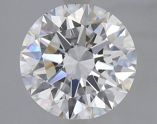 Lab-Grown Round Diamond - 3.56 Carats, F Color, VS2 Clarity - Certified by IGI - Report Number: LG634438028