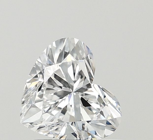 Lab-Grown Heart Diamond - 1.06 Carats, D Color, VVS2 Clarity - Certified by IGI - Report Number: LG675544900