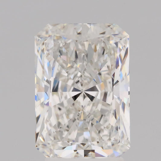 Lab-Grown Radiant Diamond - 3.07 Carats, F Color, VS2 Clarity - Certified by IGI - Report Number: LG687573323