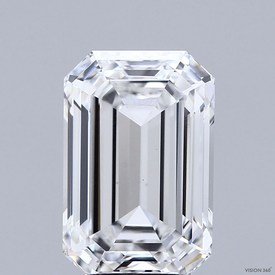 Lab-Grown Emerald Diamond - 4.0 Carats, D Color, VS1 Clarity - Certified by IGI - Report Number: LG683550939