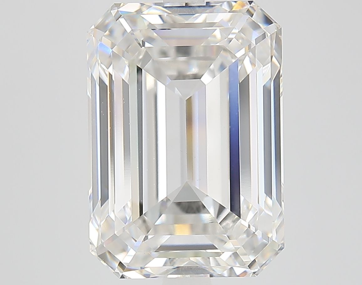 Lab-Grown Emerald Diamond - 8.03 Carats, F Color, VVS2 Clarity - Certified by IGI - Report Number: LG648466428
