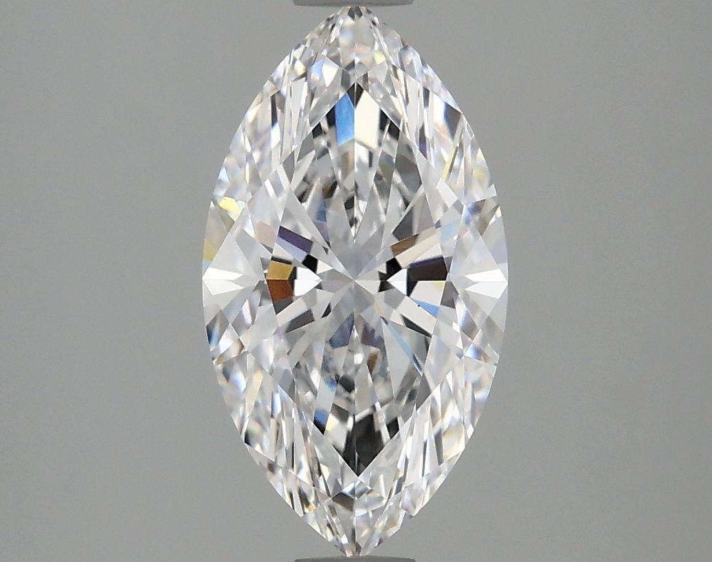 Lab-Grown Marquise Diamond - 1.95 Carats, D Color, VS1 Clarity - Certified by IGI - Report Number: LG665415420