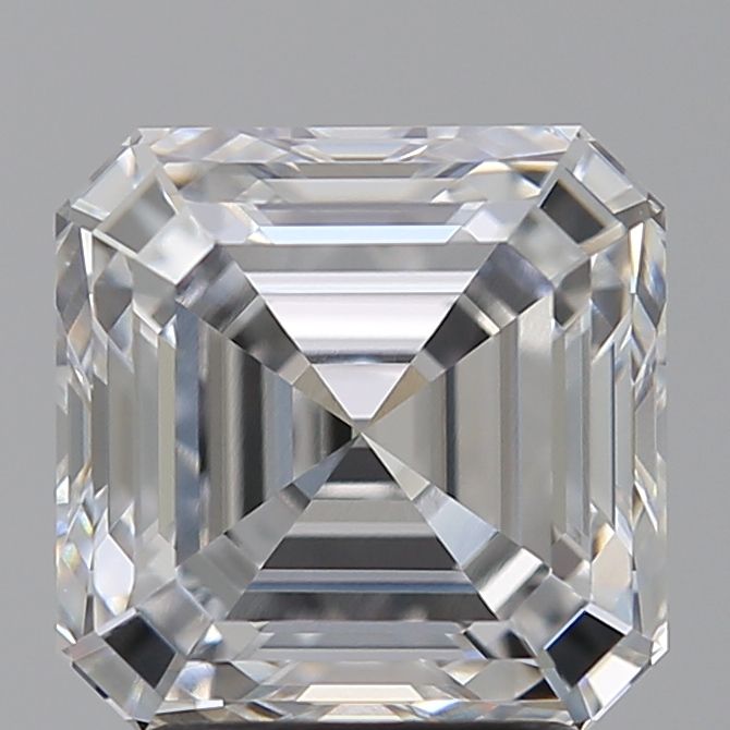 Lab-Grown Asscher Diamond - 3.09 Carats, D Color, VVS2 Clarity - Certified by GIA - Report Number: 1515692209