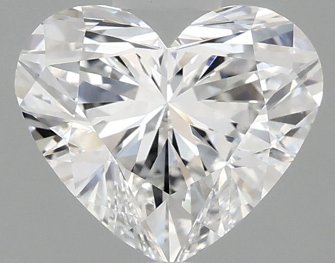Lab-Grown Heart Diamond - 1.97 Carats, D Color, VVS2 Clarity - Certified by IGI - Report Number: LG695525343