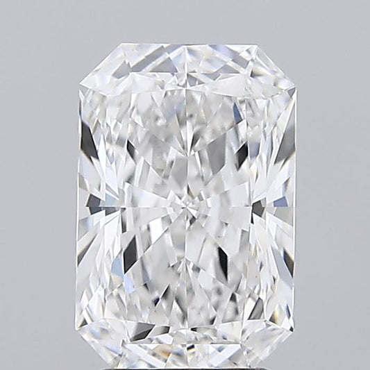 Lab-Grown Radiant Diamond - 3.01 Carats, F Color, VVS2 Clarity - Certified by IGI - Report Number: LG713533859