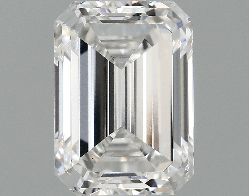 Lab-Grown Emerald Diamond - 1.47 Carats, F Color, VVS2 Clarity - Certified by IGI - Report Number: LG689576717