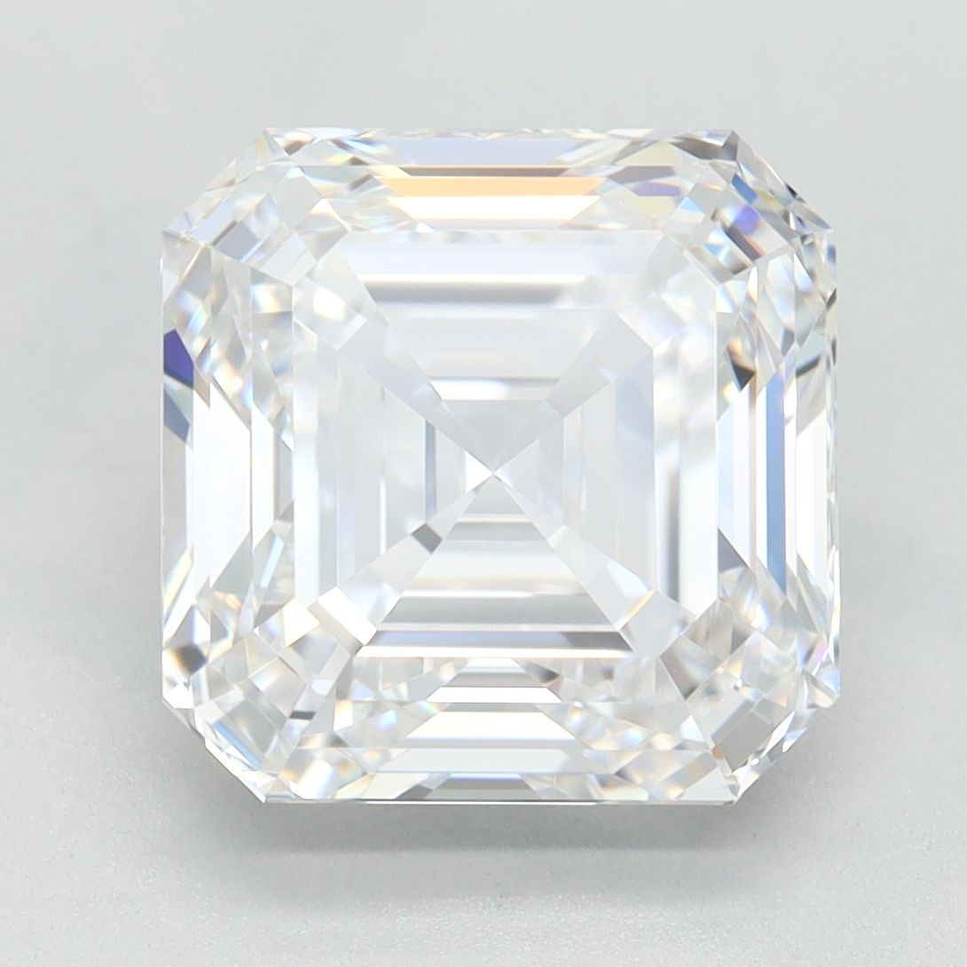Lab-Grown Asscher Diamond - 4.46 Carats, D Color, VVS1 Clarity - Certified by GIA - Report Number: 6505316311