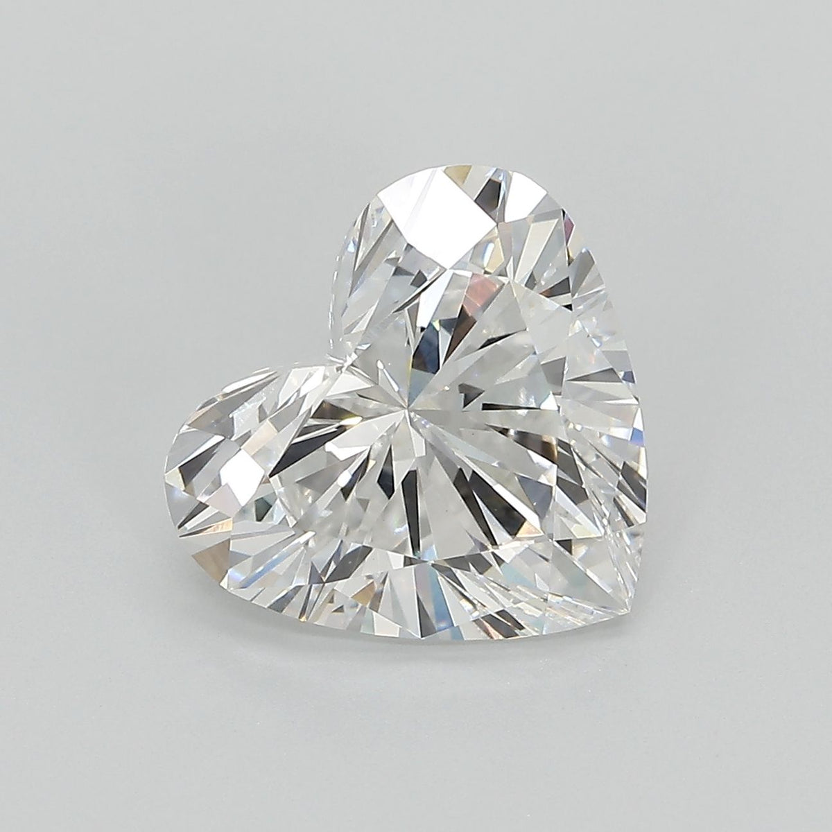Lab-Grown Heart Diamond - 3.51 Carats, D Color, VS2 Clarity - Certified by IGI - Report Number: LG669403068