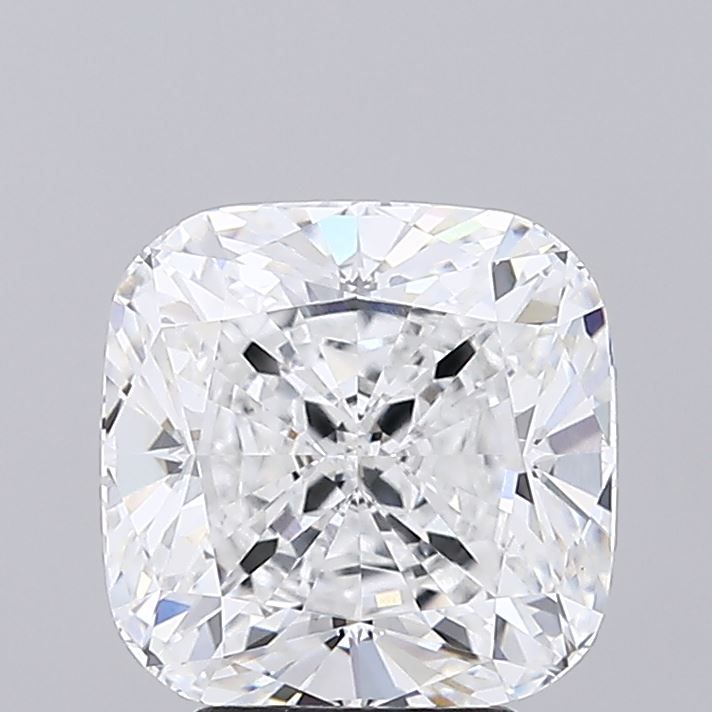 Lab-Grown Cushion Diamond - 4.09 Carats, E Color, VVS2 Clarity - Certified by IGI - Report Number: LG685589492