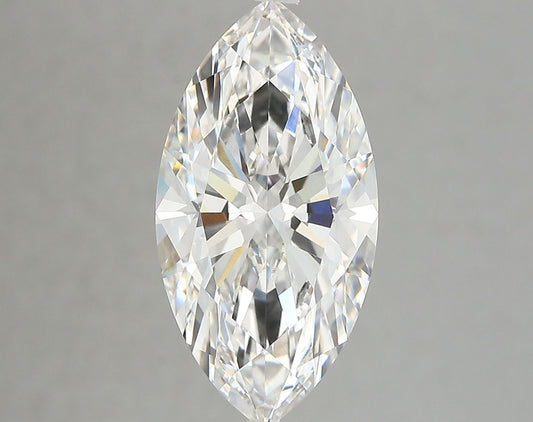 Lab-Grown Marquise Diamond - 4.05 Carats, F Color, VVS2 Clarity - Certified by IGI - Report Number: LG684504630